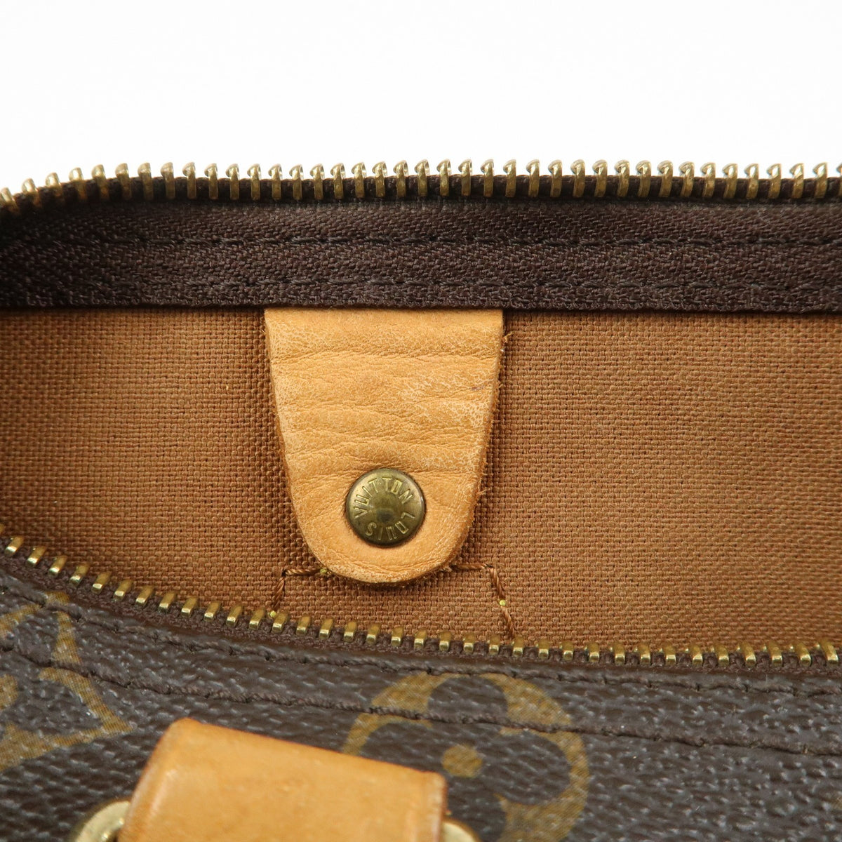 Louis Vuitton Monogram Speedy 25 Boston Bag Hand Bag Brown M41528 Preowned Auth19