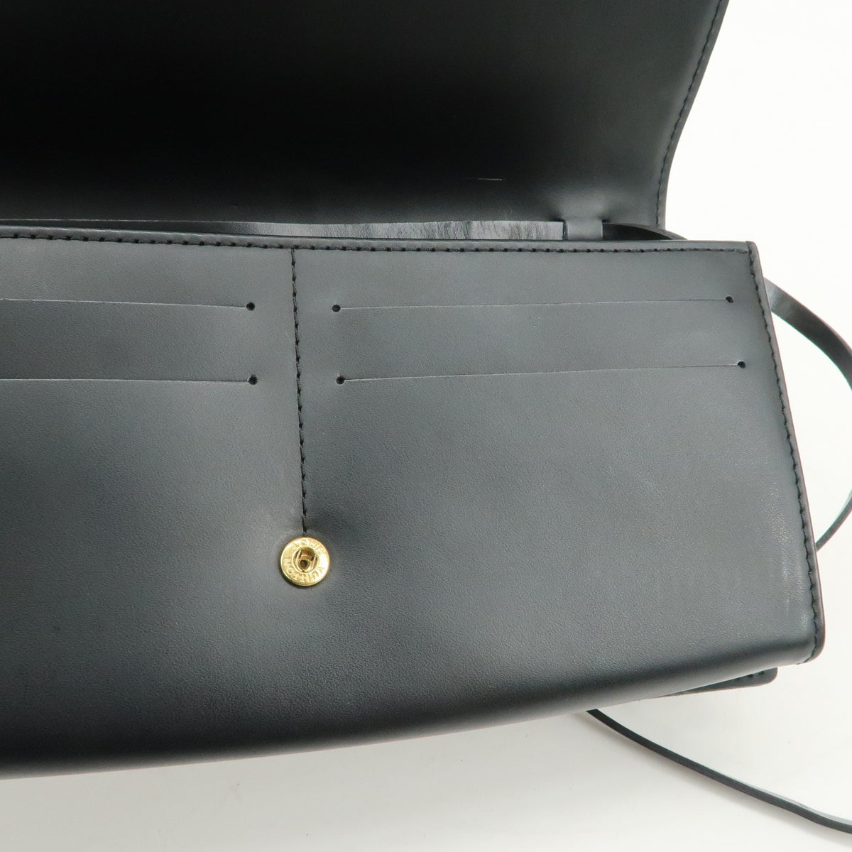 LOUIS VUITTON Honfleur Epi Leather Noir Black Womens Shoulder Bag Preowned Auth21