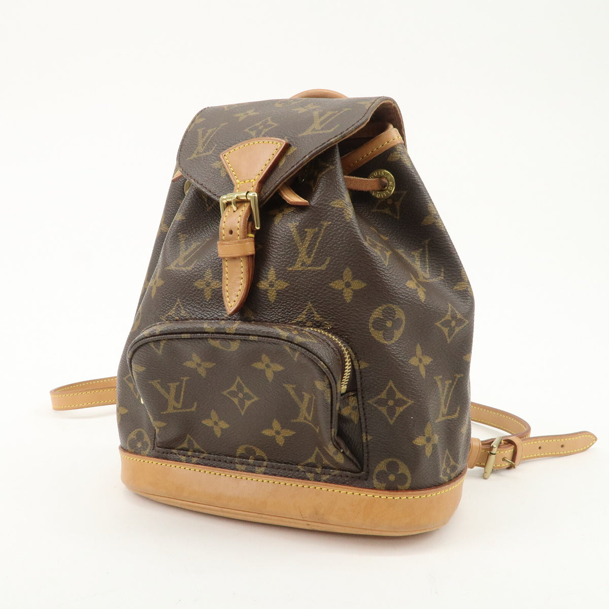 LOUIS VUITTON Mini Montsouris Backpack Monogram Canvas M51137 Preowned Auth2
