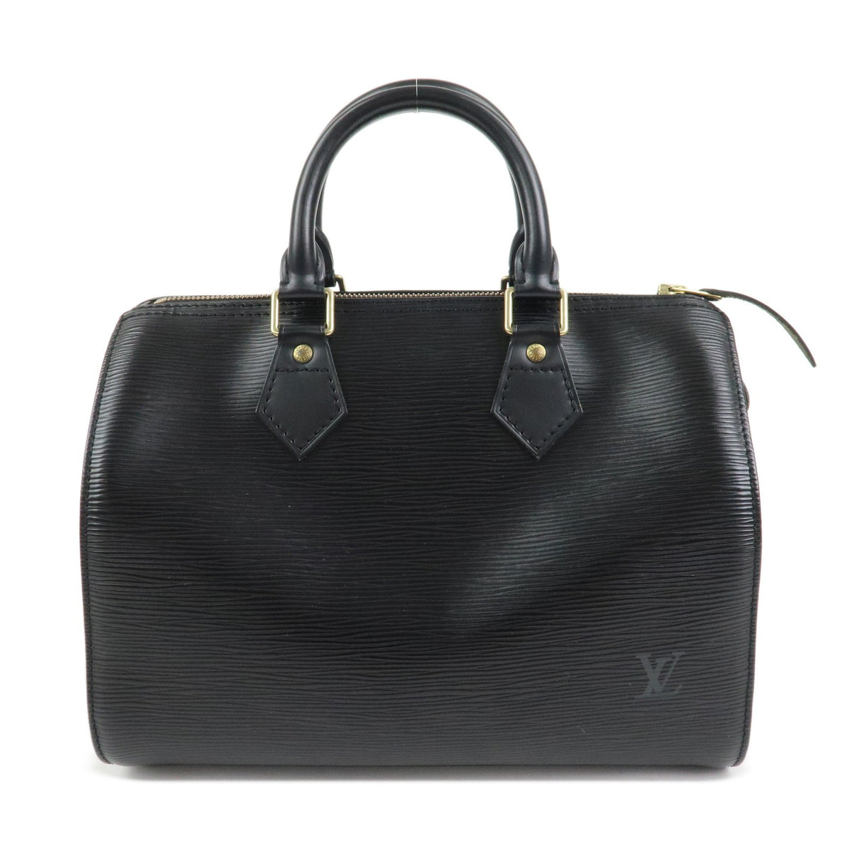 Louis Vuitton Handbag Speedy 25 Epi Leather Boston Bag Noir M59032 Used F/S0
