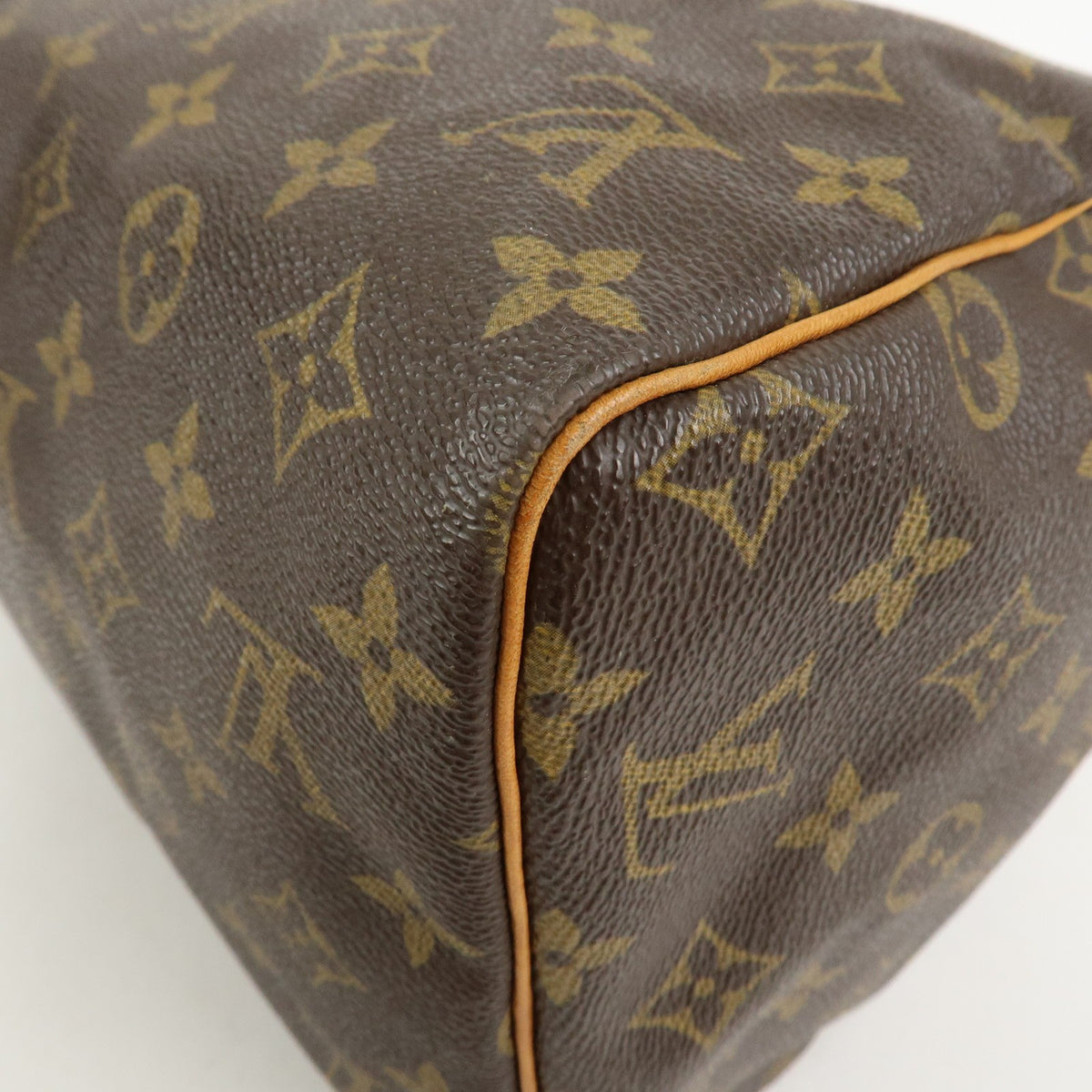 Louis Vuitton Monogram Speedy 30 Boston Bag Hand Bag Brown M41526 Auth Used F/S13