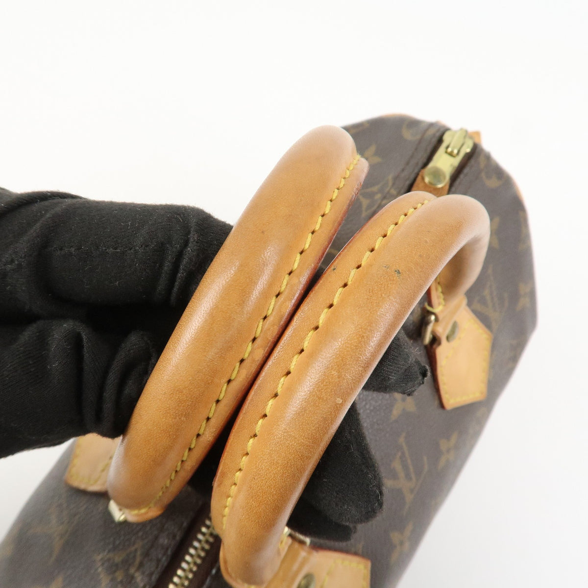 Louis Vuitton Monogram Speedy 25 Boston Bag Hand Bag Brown M41528 Preowned Auth10