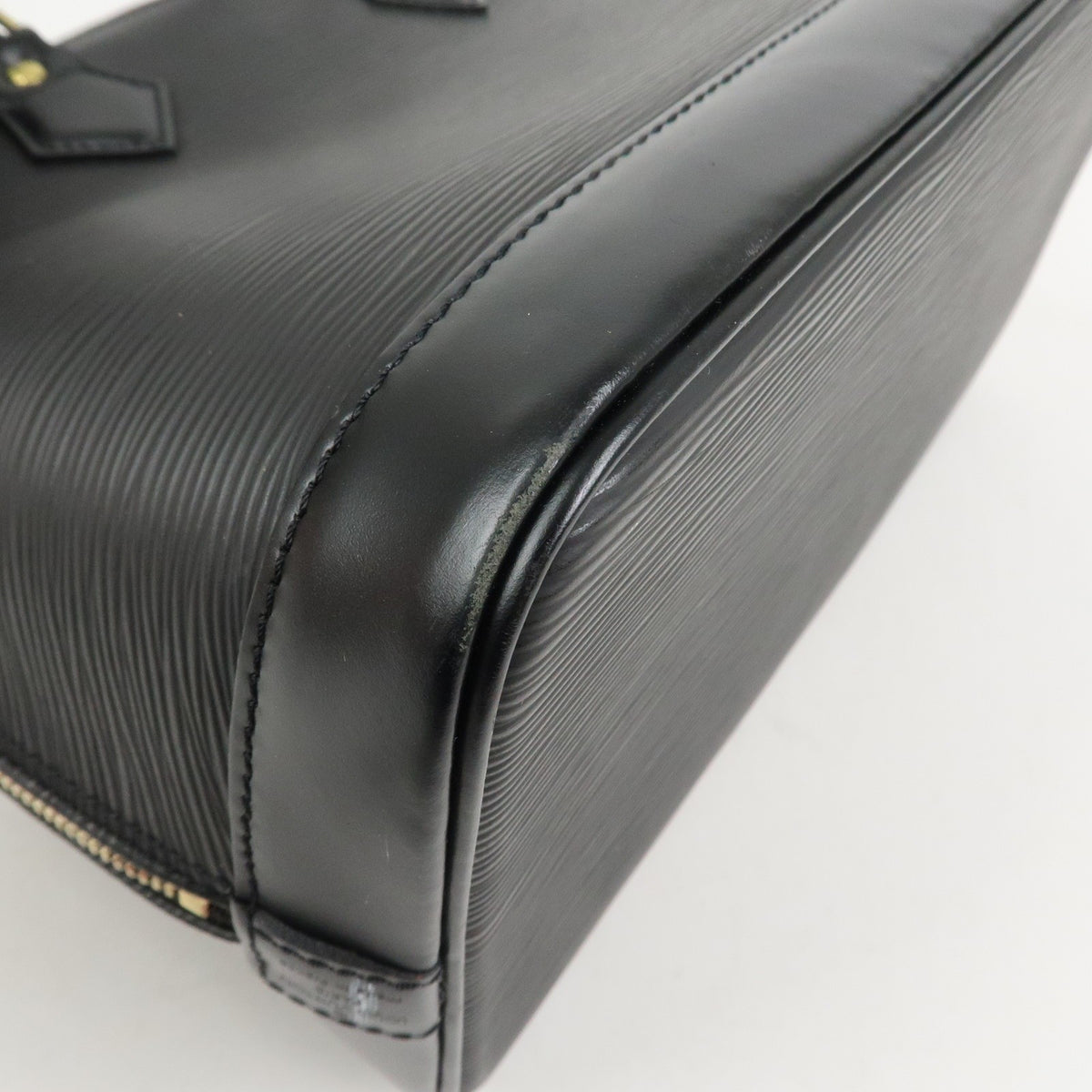 LOUIS VUITTON Alma PM Epi Leather Black Womens Handbag M52802 Preowned Auth9
