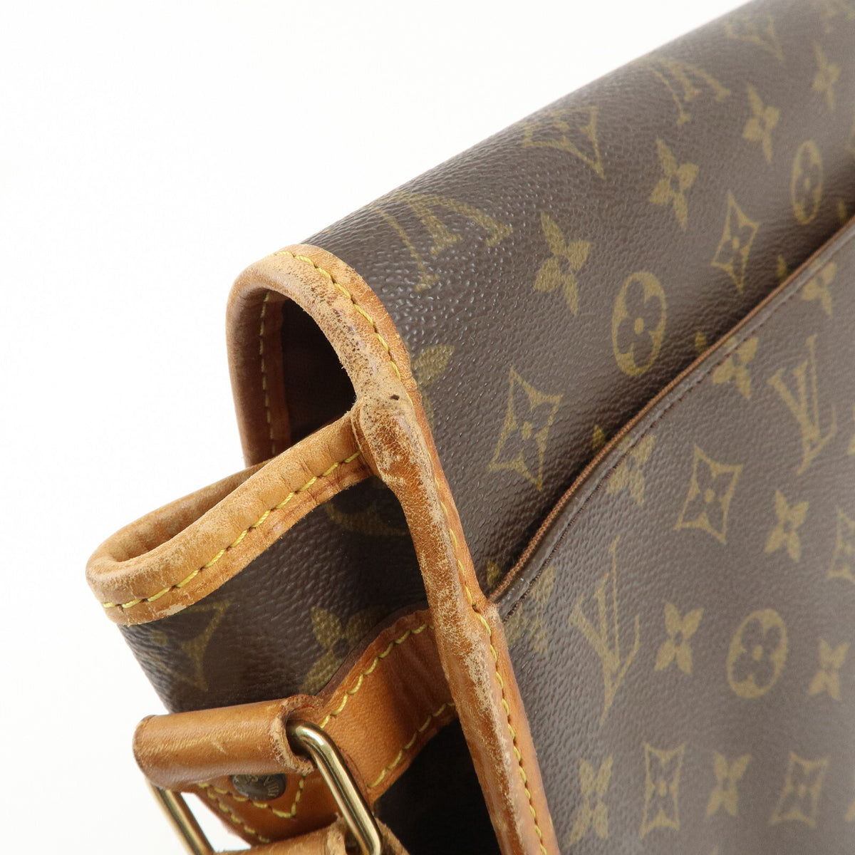 LOUIS VUITTON Monogram Gibessiere GM Crossbody Shoulder Bag Preowned Auth8