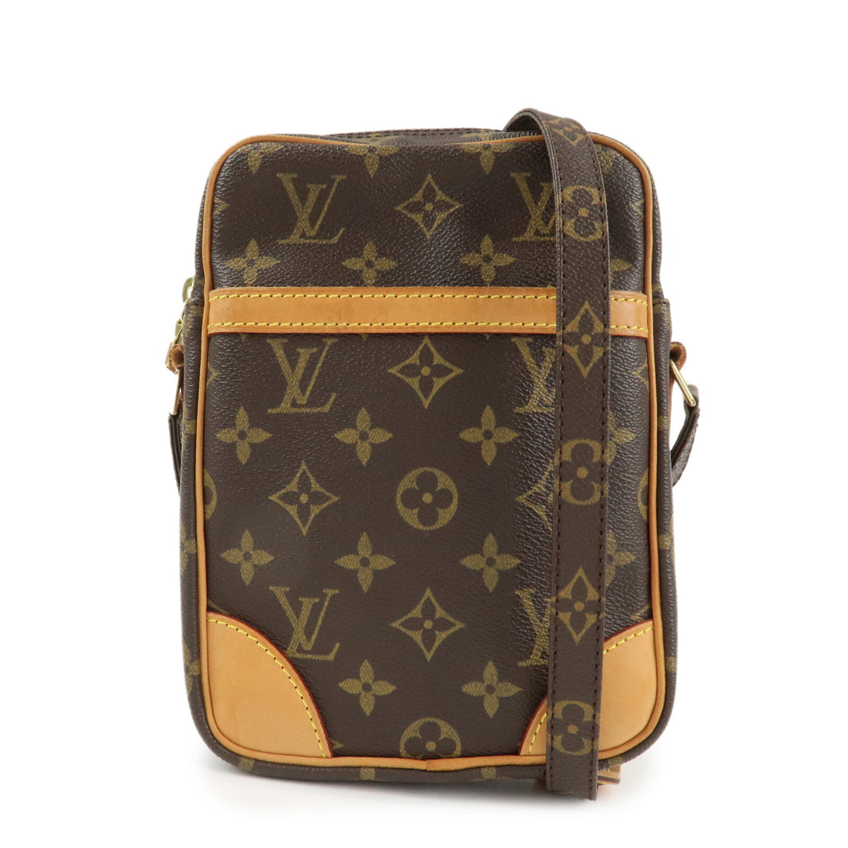 LOUIS VUITTON Monogram Danube Crossbody Shoulder Bag M45266 Preowned Auth0