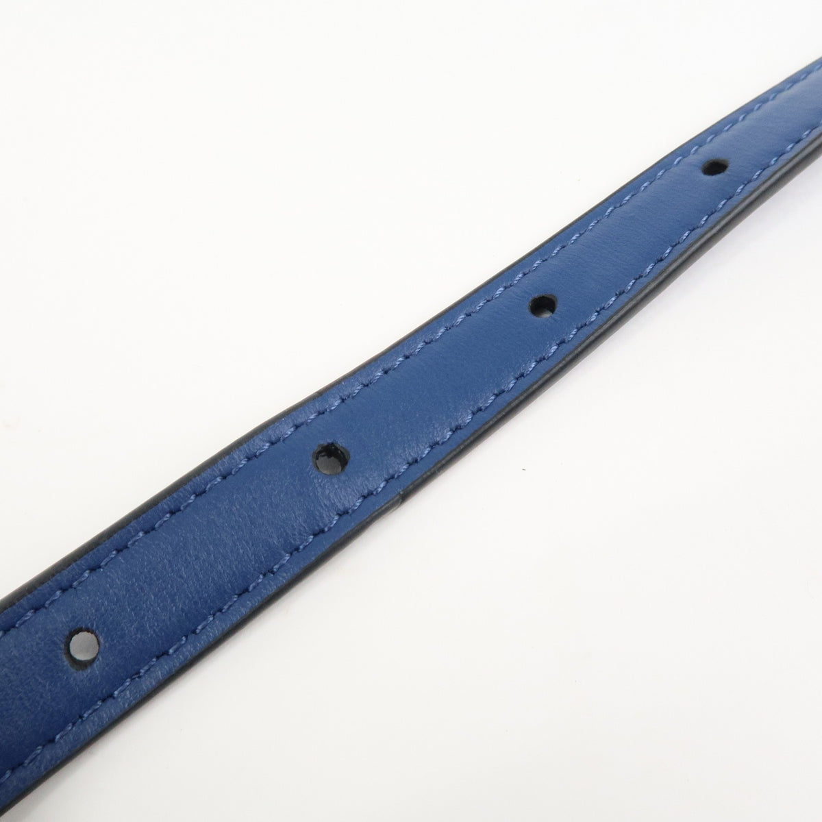 GIANNI VERSACE Denim Leather Chain Shoulder Bag Blue Authentic Used F/S8