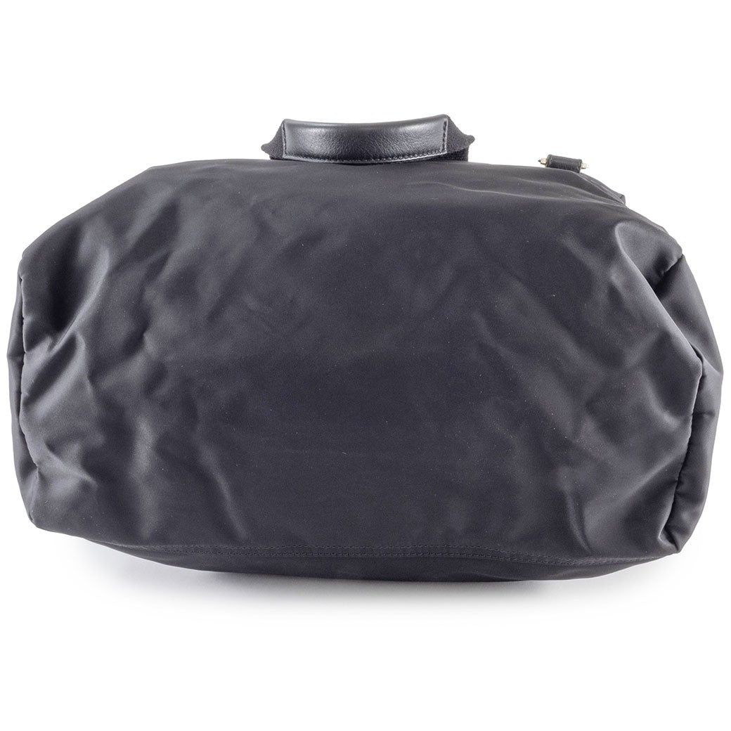 GIVENCHY Pandora Nylon Shoulder Bag Black Men Convertible Preowned Reuse Used5