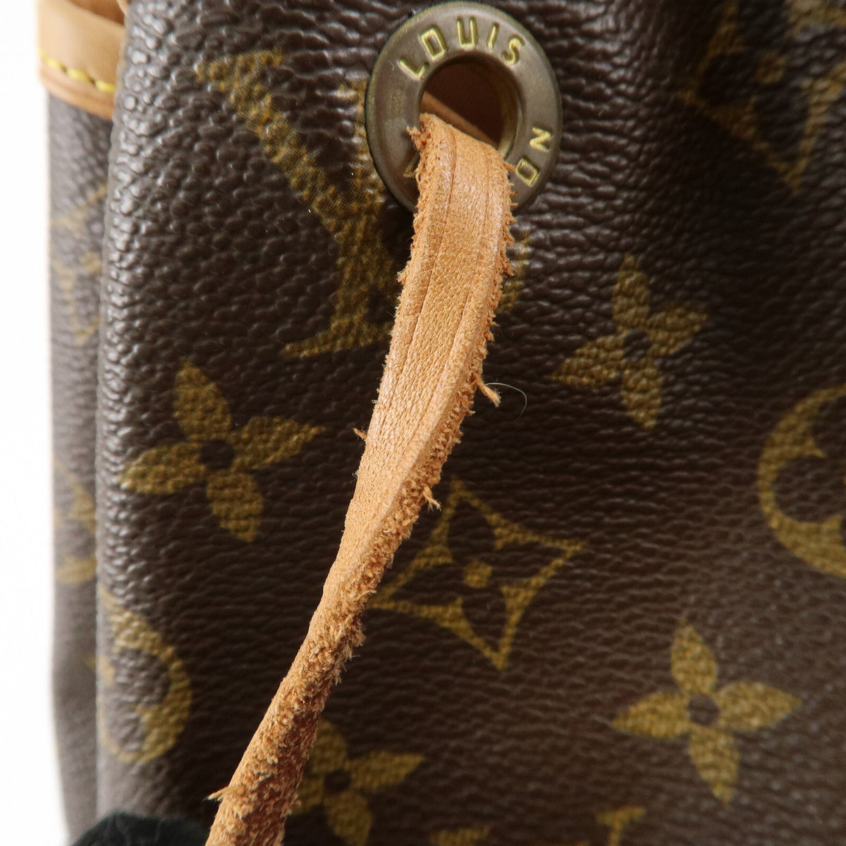 Louis Vuitton Montsouris MM Monogram Backpack M51136 Ruck Sack Preowned Auth17