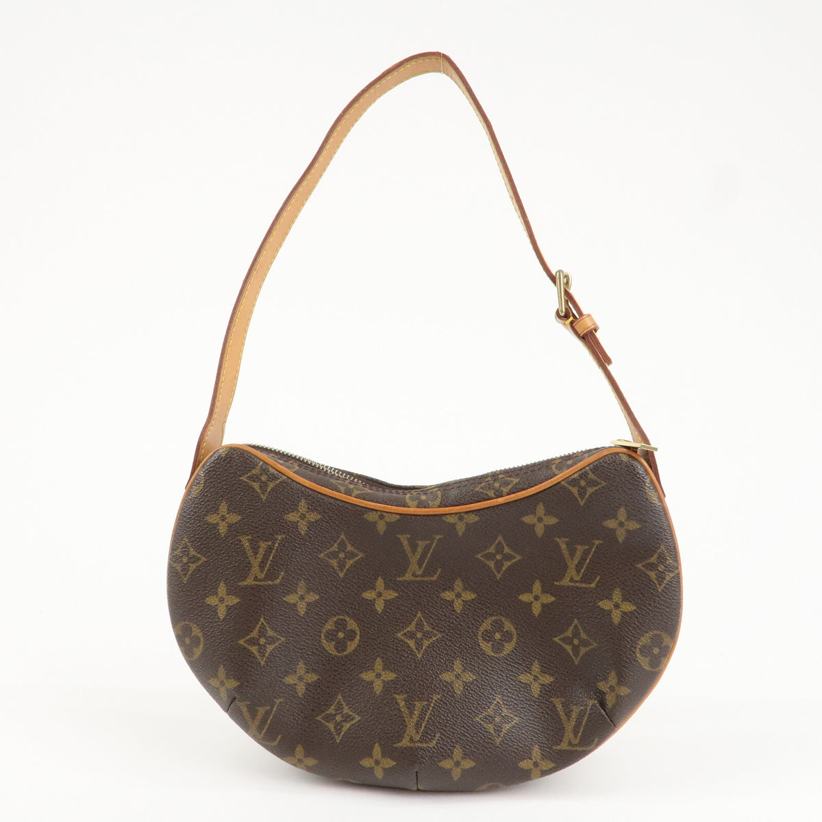 LOUIS VUITTON Pochette Croissant Monogram Shoulder Bag M51510 Preowned Auth1