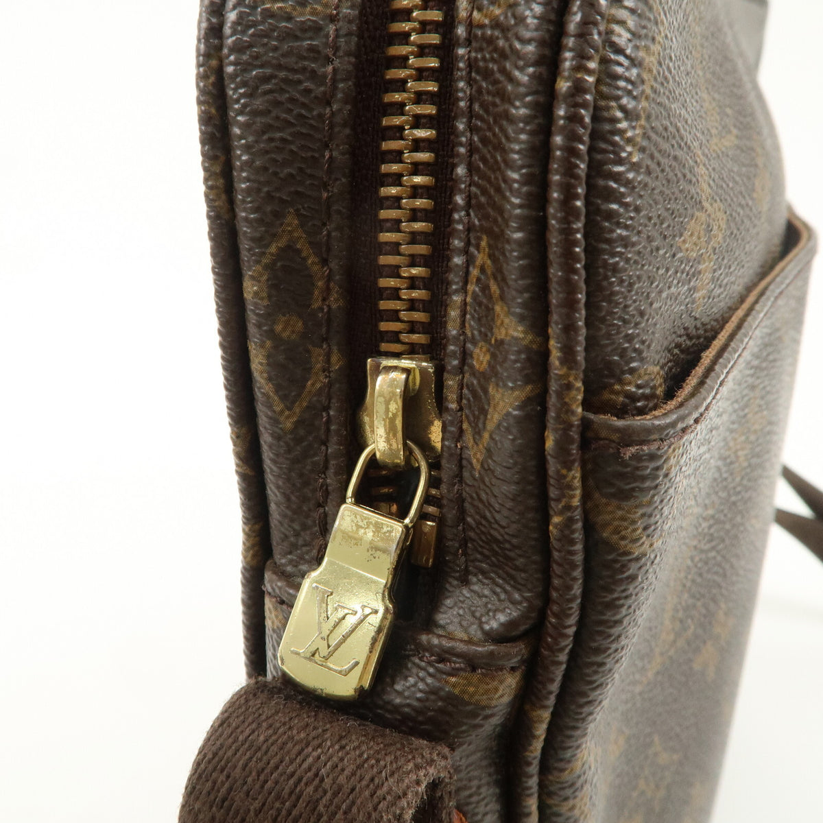 LOUIS VUITTON Trotteur Beaubourg Monogram Crossbody Shoulder Bag Preowned Auth8