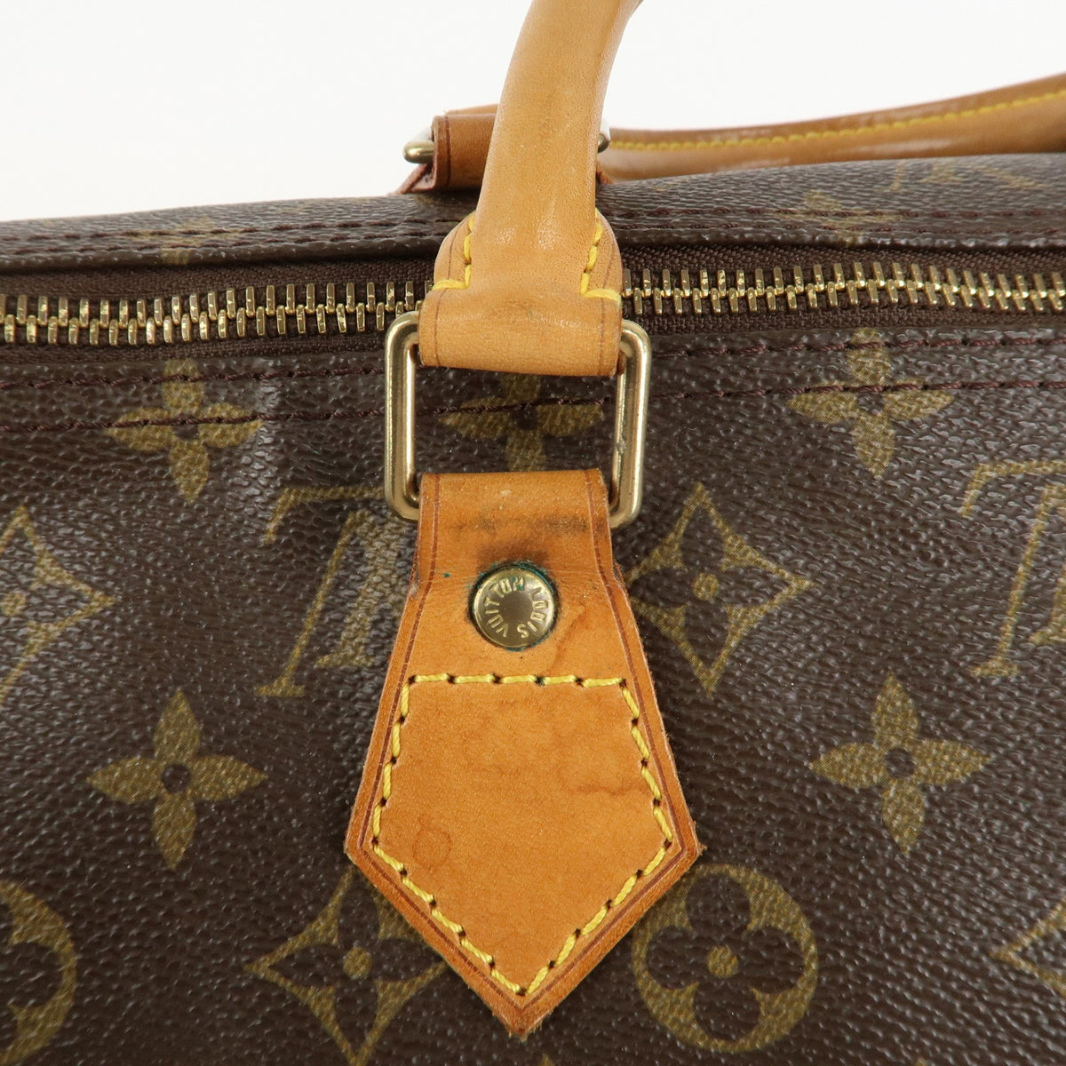 Auth Louis Vuitton Handbag Monogram Speedy 40 Boston Bag M41522 Reuse Used9