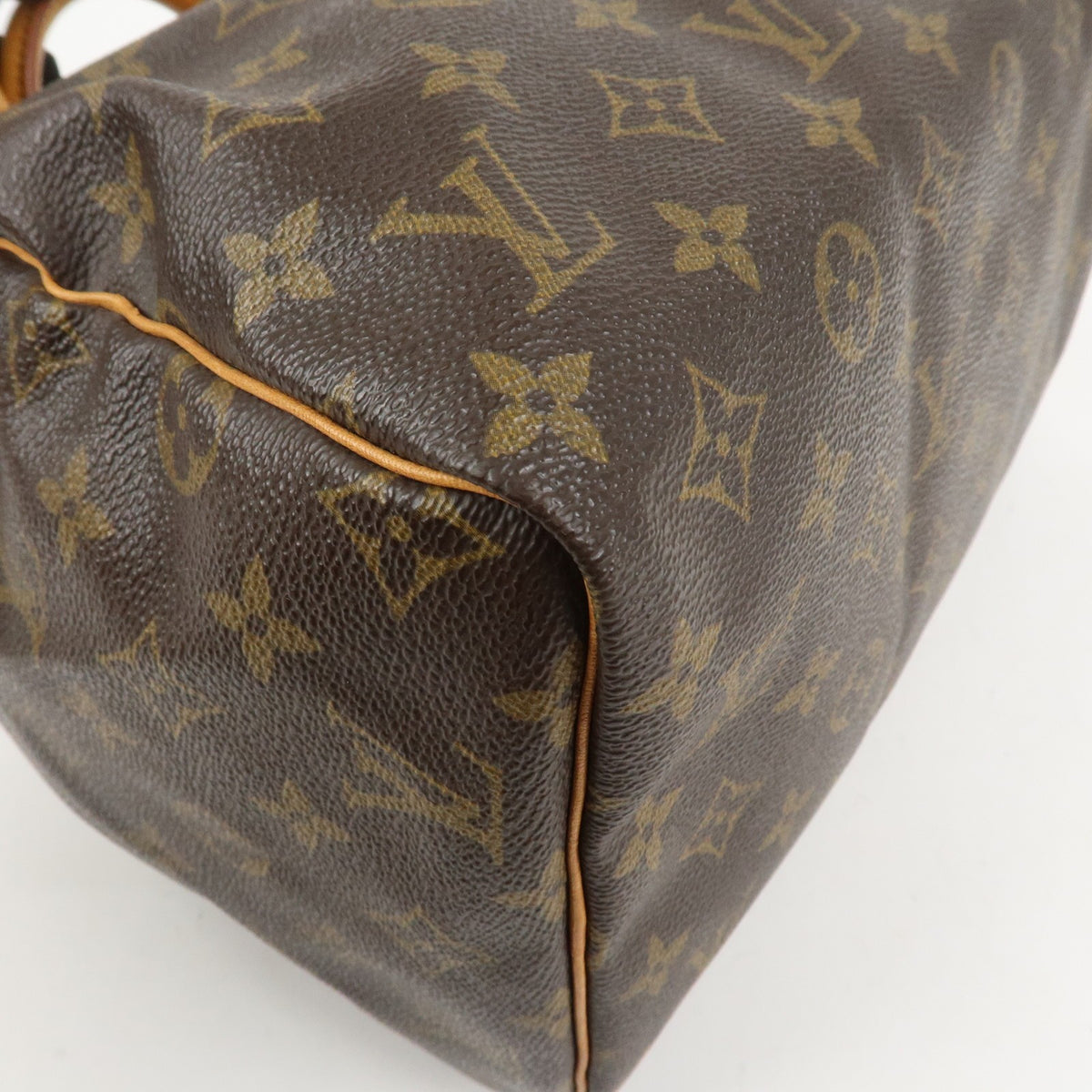 Louis Vuitton Monogram Speedy 30 Boston Bag Hand Bag Brown M41526 Auth Used F/S10