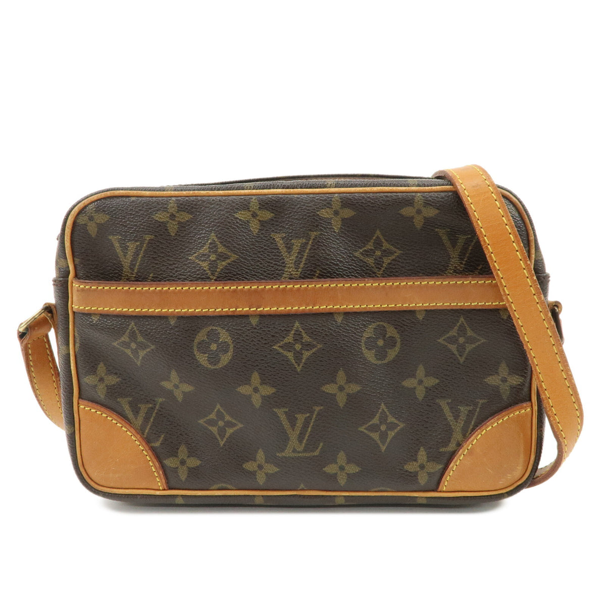 LOUIS VUITTON Trocadero 23 Monogram Canvas Shoulder Bag Vintage Preowned Auth0