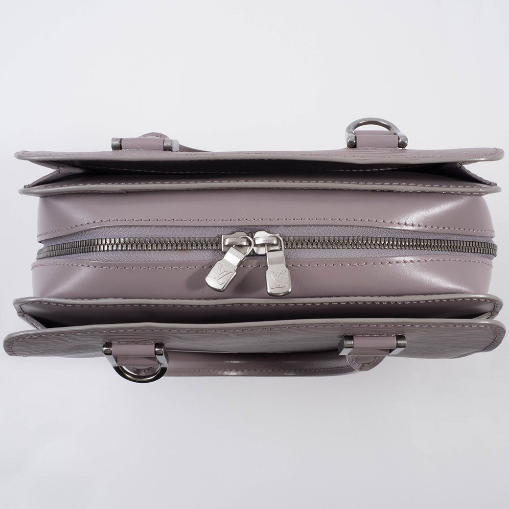 LOUIS VUITTON Pont Neuf Epi Leather Handbag Lilac Pastel Tote Bag Preowned Auth6