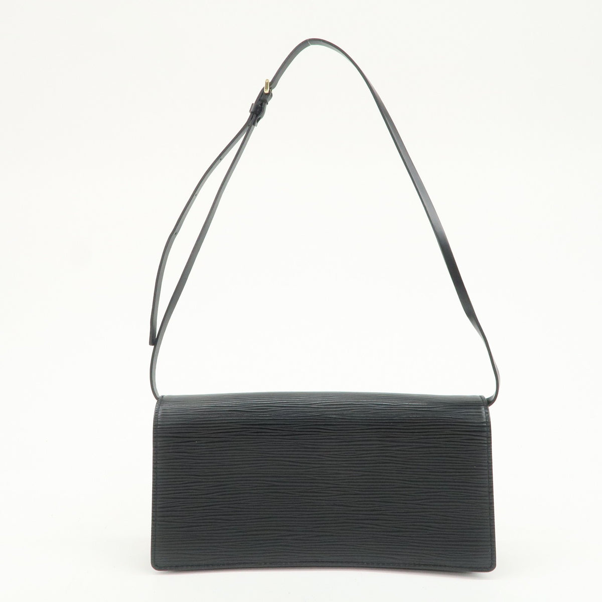 LOUIS VUITTON Honfleur Epi Leather Noir Black Womens Shoulder Bag Preowned Auth1