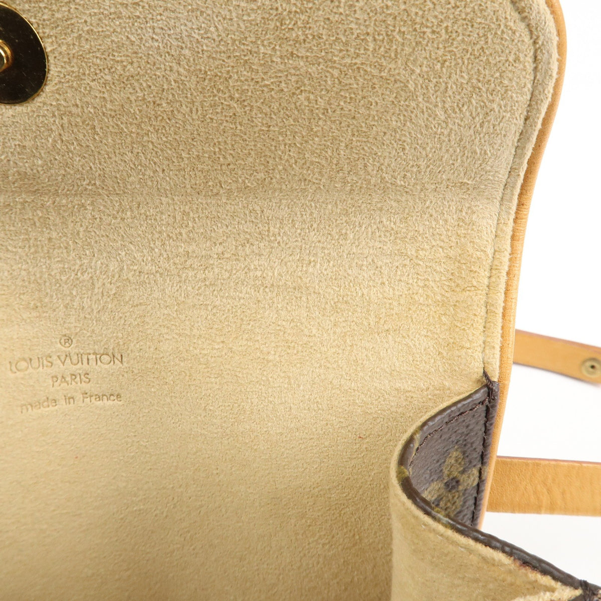 Louis Vuitton Monogram Pochette Florentine Waist Bag Belt XS M51855 Used F/S20