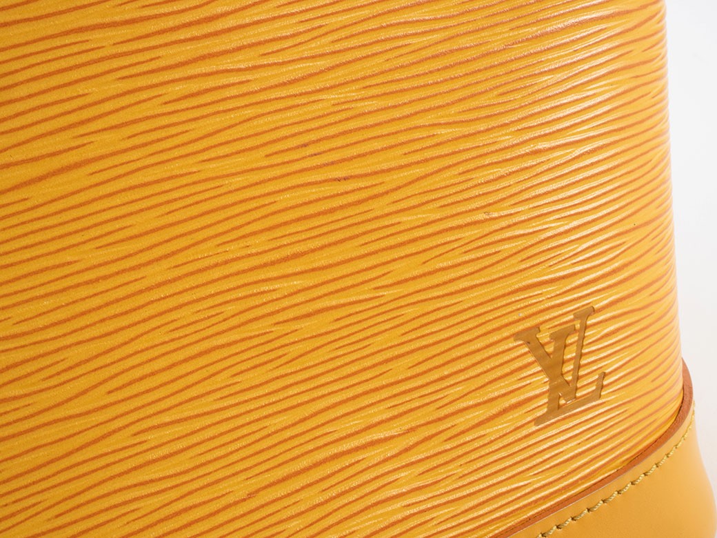 LOUIS VUITTON Alma PM Epi Leather Yellow Womens Handbag M52149 Preowned Auth14