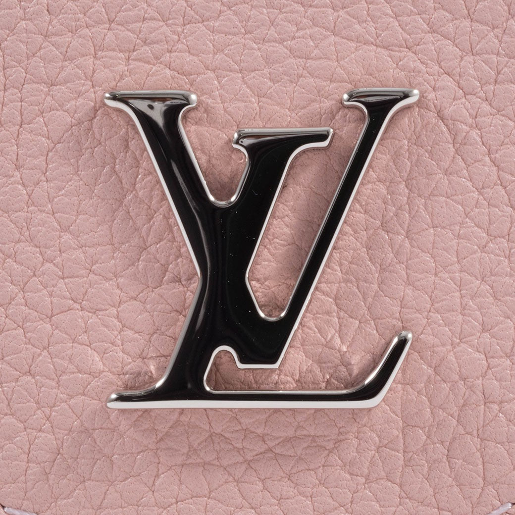 LOUIS VUITTON Portefeuille Lockmini Womens Wallet Rose Ballerine Preowned Auth8
