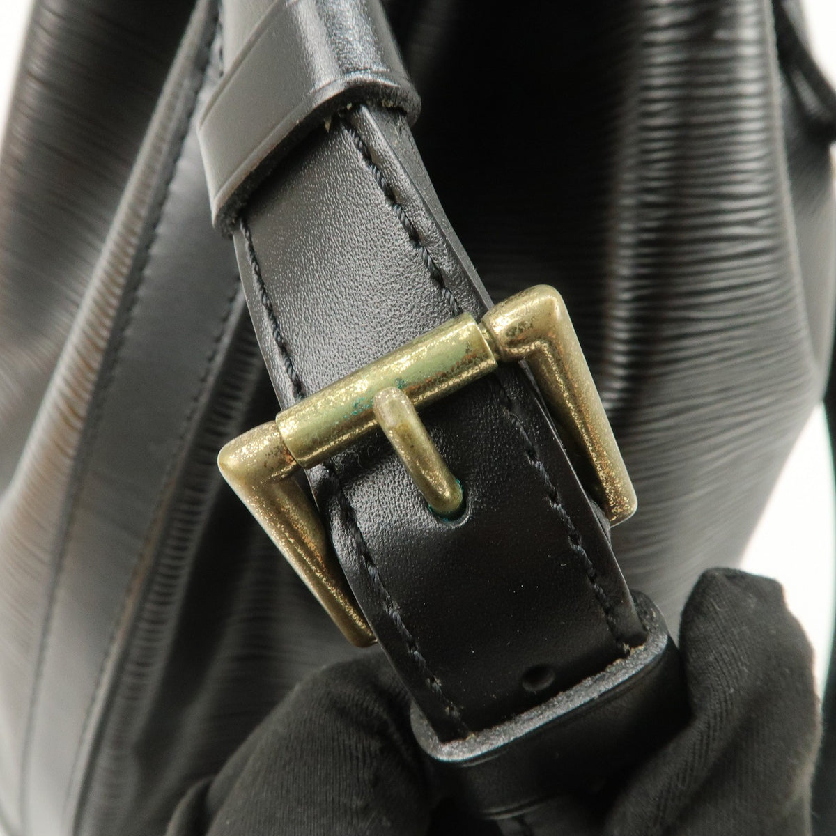 Louis Vuitton Handbag Epi Noe Shoulder Bag Noir Black M59002 Authentic Used F/S8