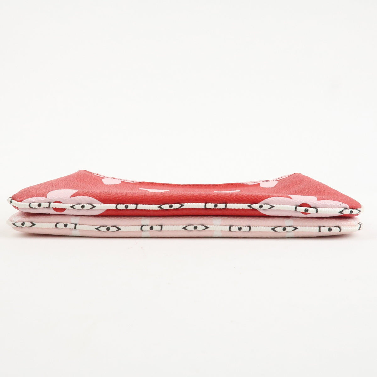 Louis Vuitton Monogram Giant Pochette Double Zip Pouch Rouge M67561 Used F/S4