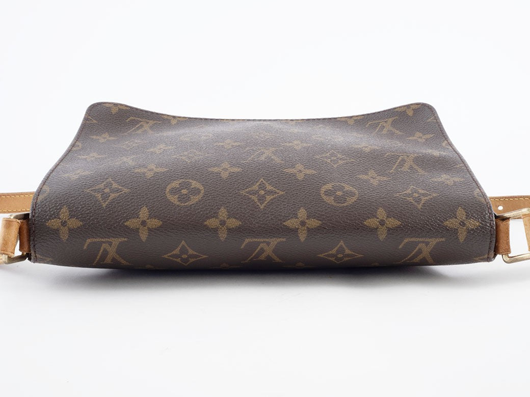 LOUIS VUITTON Musette Tango Monogram Women Crossbody Shoulder Bag Preowned Auth23