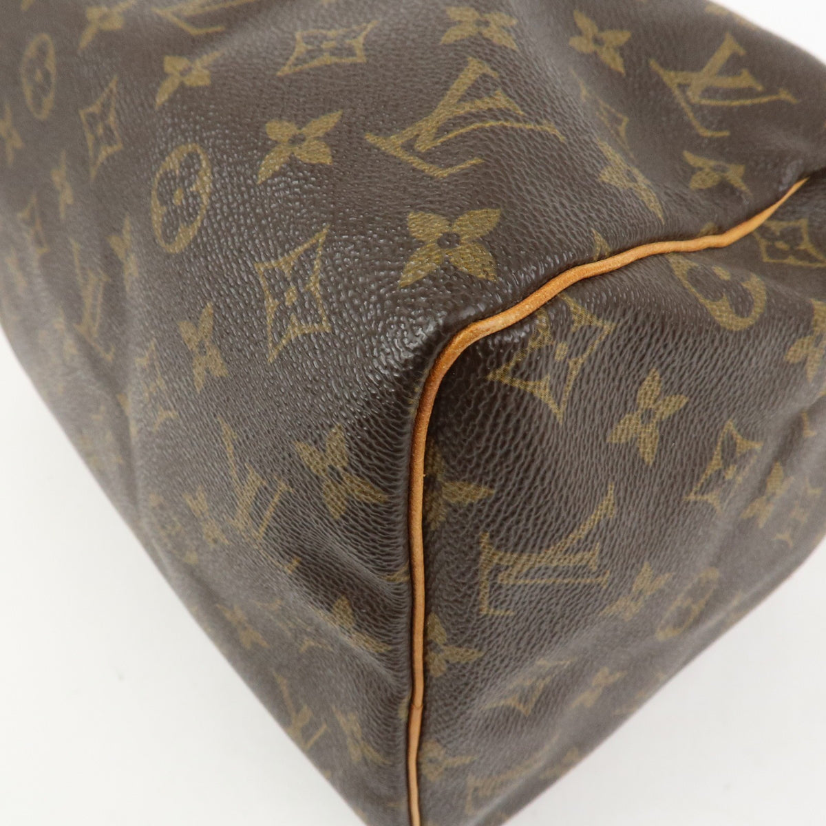Louis Vuitton Monogram Speedy 30 Boston Bag Hand Bag Brown M41526 Auth Used F/S11