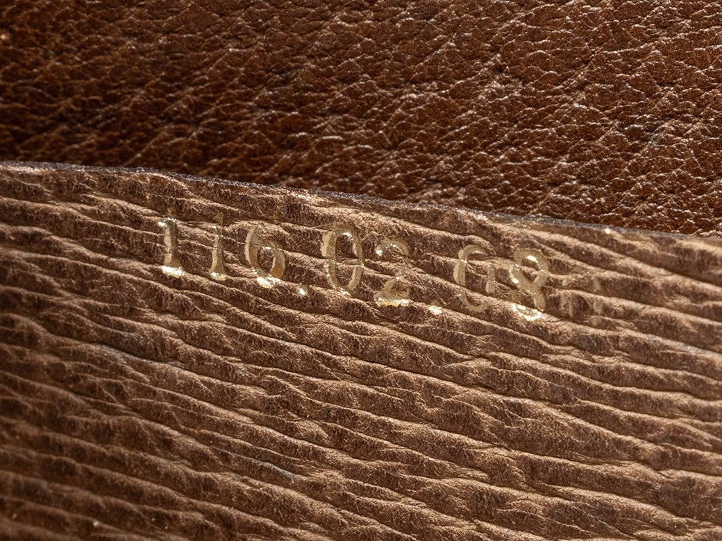 Gucci Bag GG Plus Handbag Shoulder bag Flap Beige Brown 116 02 080 Reuse Used12