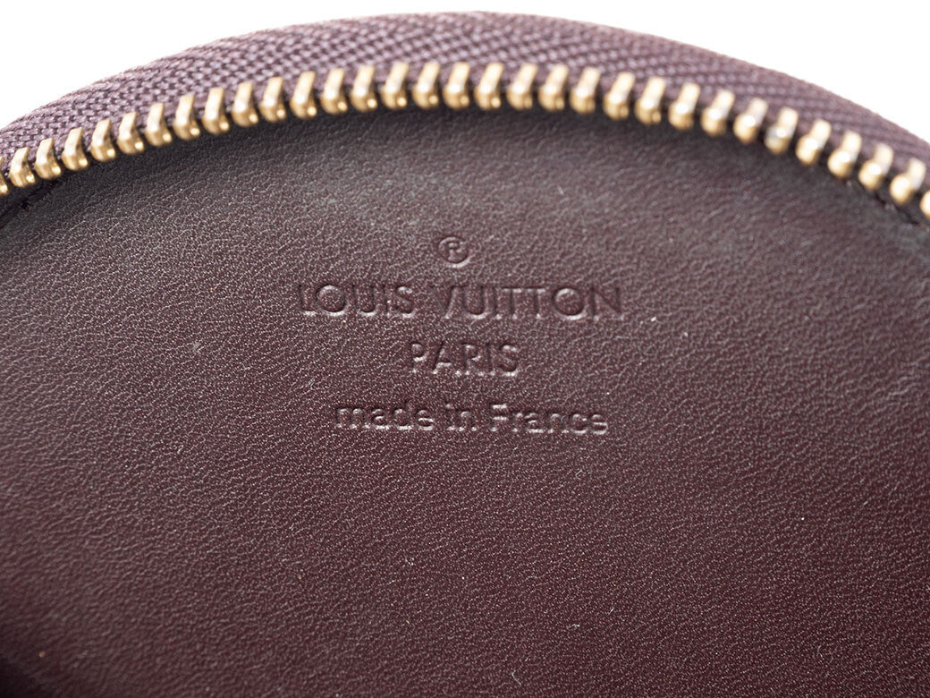 Louis Vuitton coin purse Monogram Vernis Amarante Portemonnay Ecreuil M913867