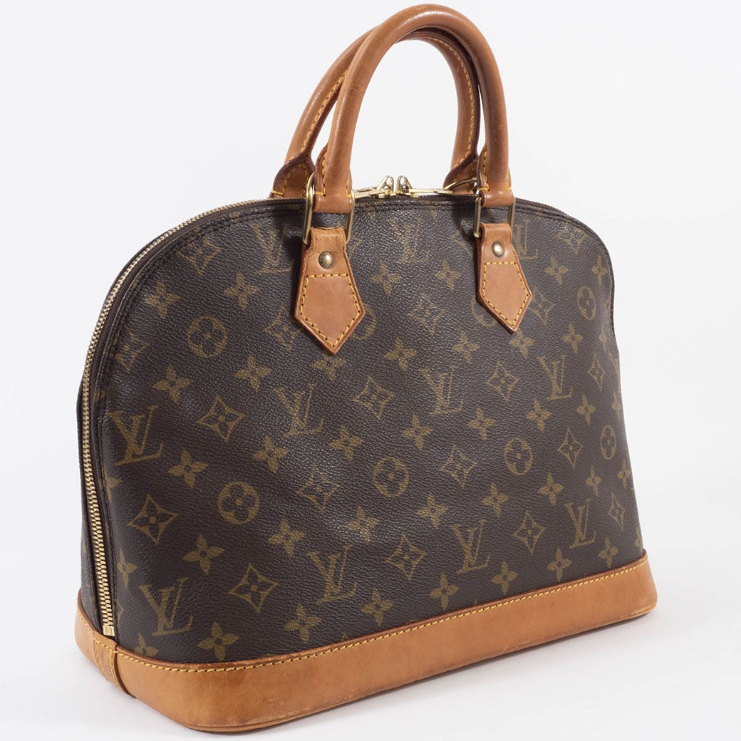 LOUIS VUITTON Alma PM Monogram Canvas Handbag Tote Bag M51130 Preowned Auth2
