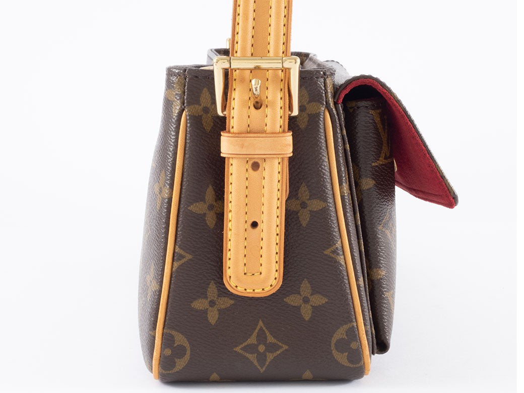 Louis Vuitton Bag Vivacite MM Monogram Shoulder Bag M51164 Reuse Used Preowned21