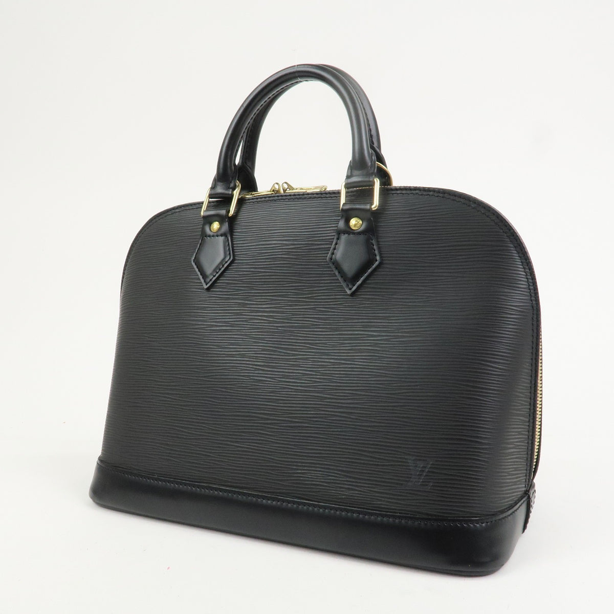 LOUIS VUITTON Alma PM Epi Leather Black Womens Handbag M52802 Preowned Auth2
