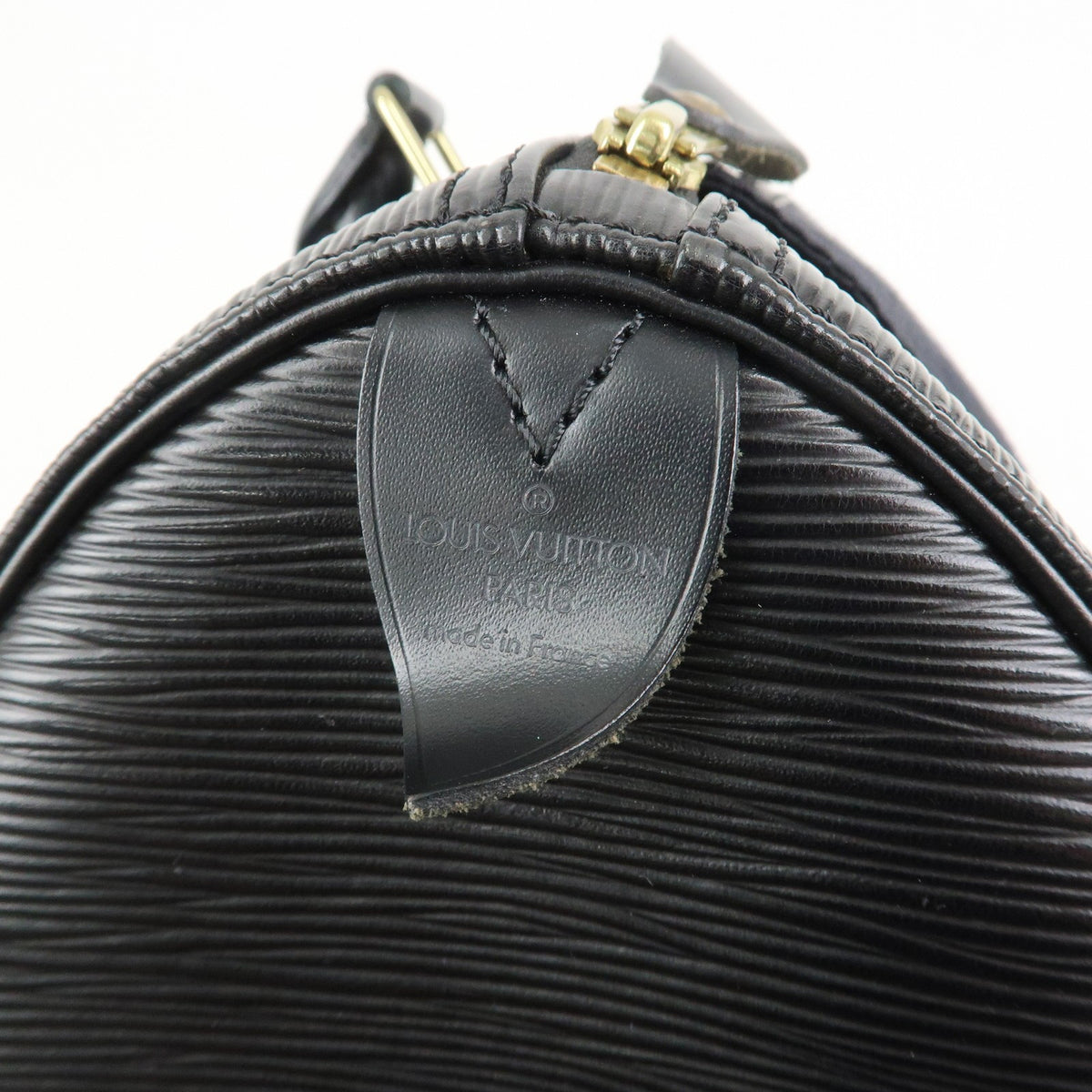 Louis Vuitton Handbag Speedy 25 Epi Leather Boston Bag Noir M59032 Used F/S22