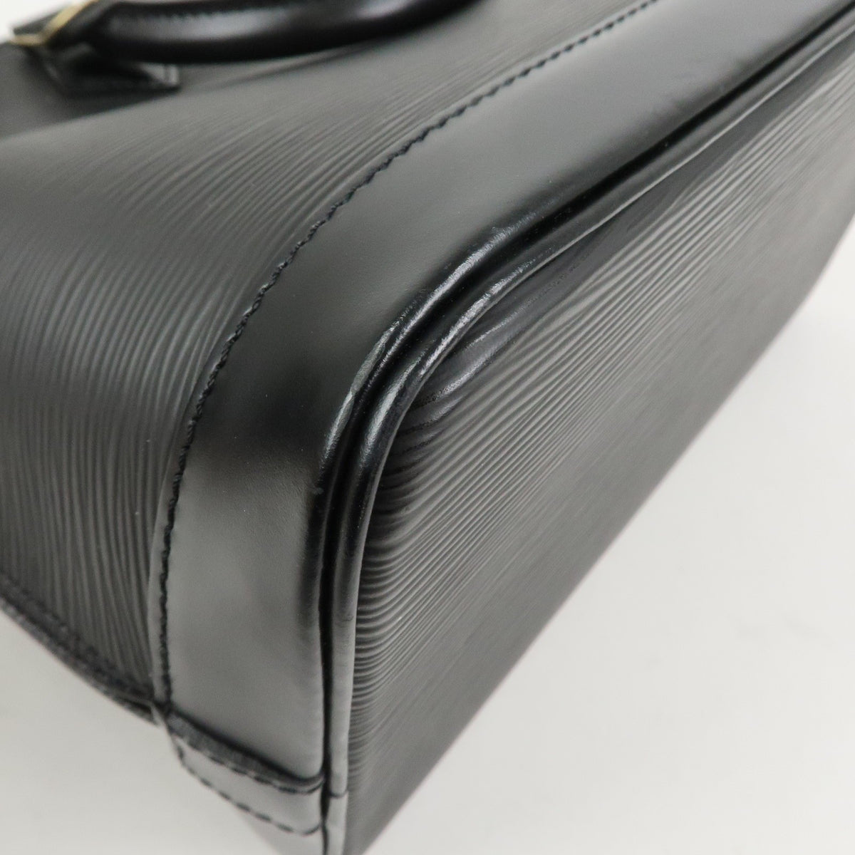 LOUIS VUITTON Alma PM Epi Leather Black Womens Handbag M52802 Preowned Auth11