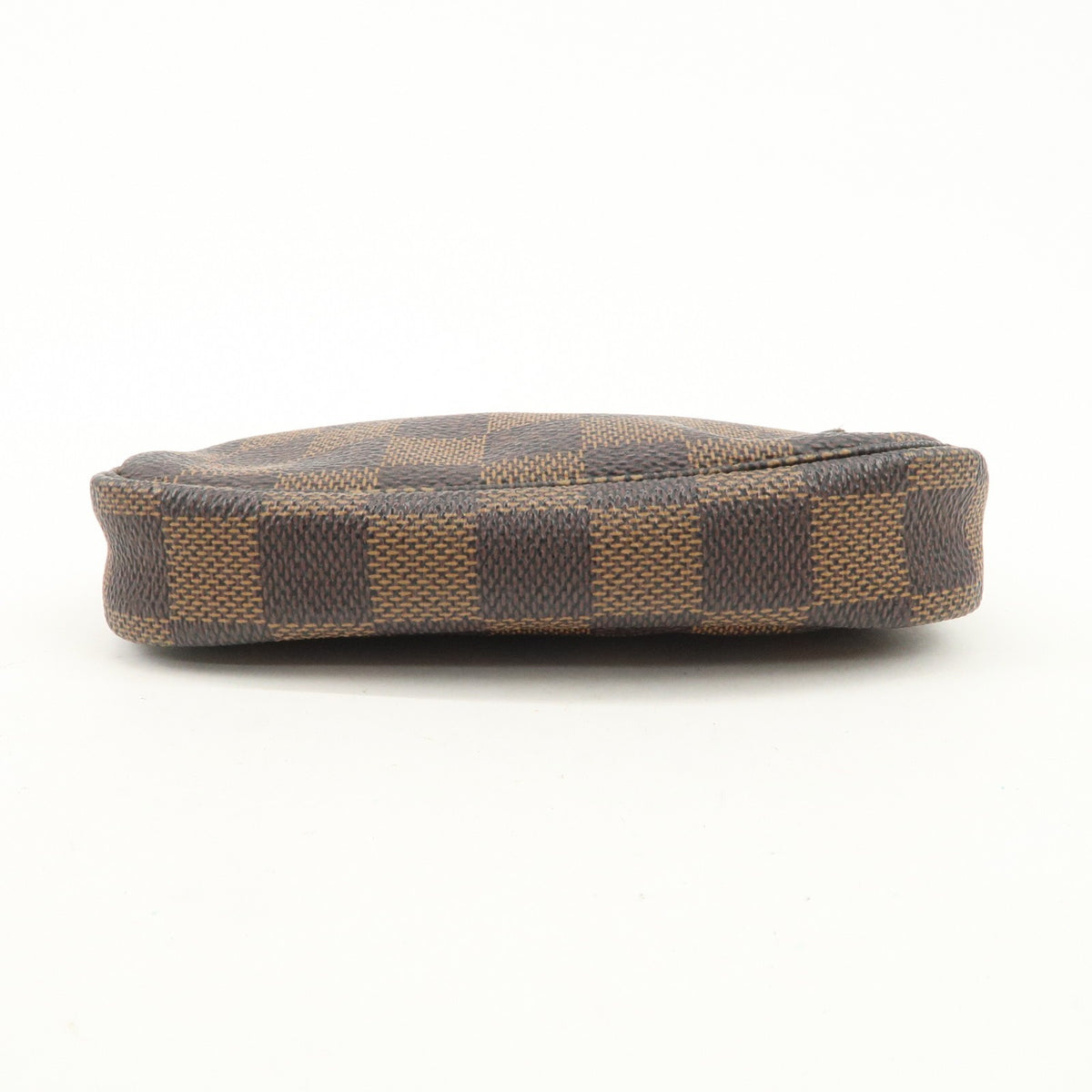 LOUIS VUITTON Mini Pochette Accessoires Damier Ebene Pouch N58009 Preowned Auth4