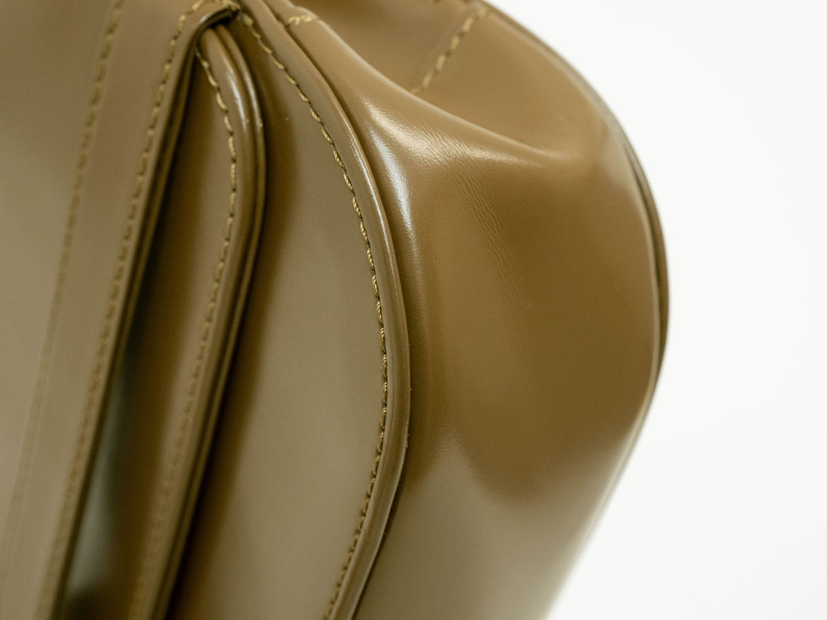 Christian Dior Vintage Dior Clutch Bag Second Bag Brown Women's Leather Belt14