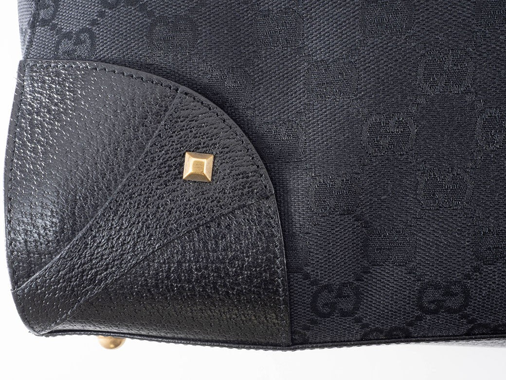 Gucci GG Canvas Handbag Women's Tote Bag Studs 120897 Preowned Used Reuse22