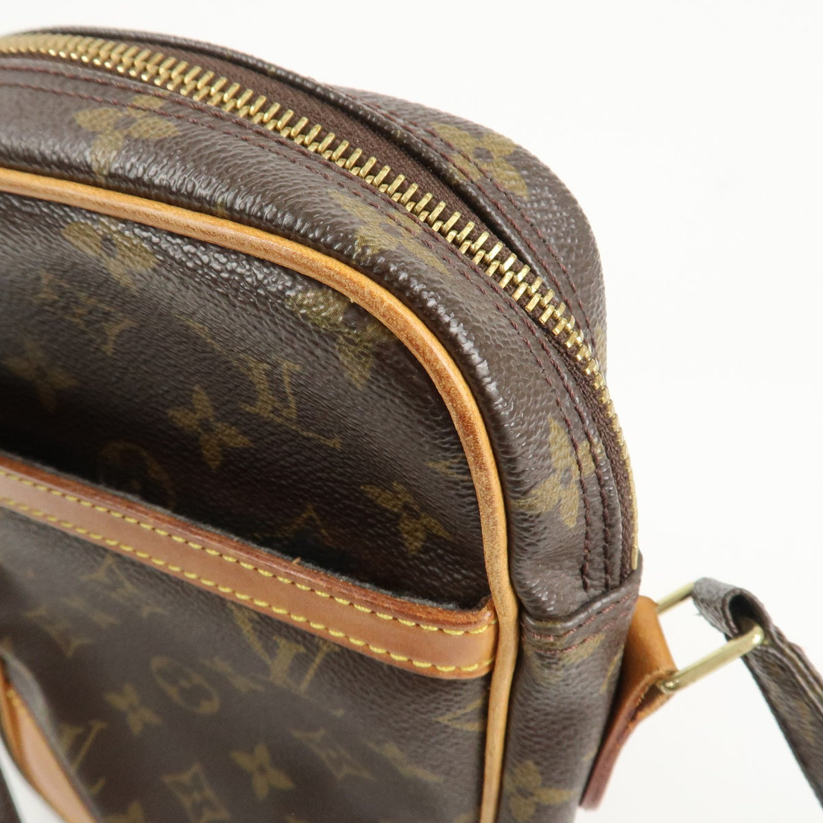 Louis Vuitton Monogram Danube Shoulder Bag Crossbody Bag M45266 Auth Used F/S14