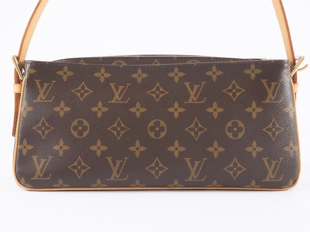 Louis Vuitton Bag Vivacite MM Monogram Shoulder Bag M51164 Reuse Used Preowned2
