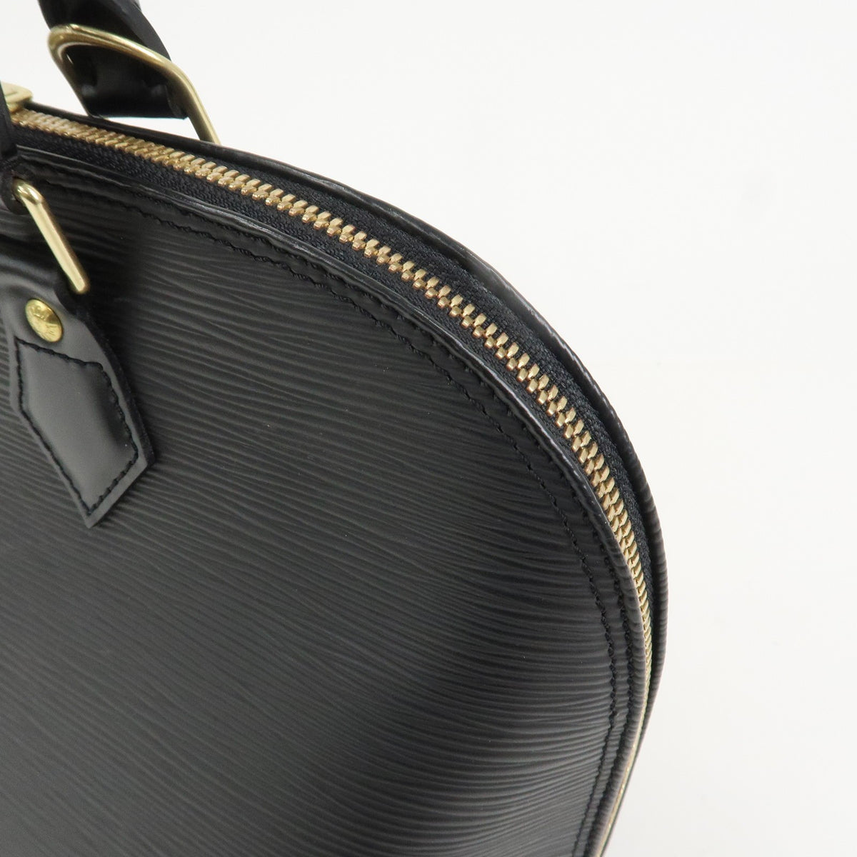 LOUIS VUITTON Alma PM Epi Leather Black Womens Handbag M52802 Preowned Auth16