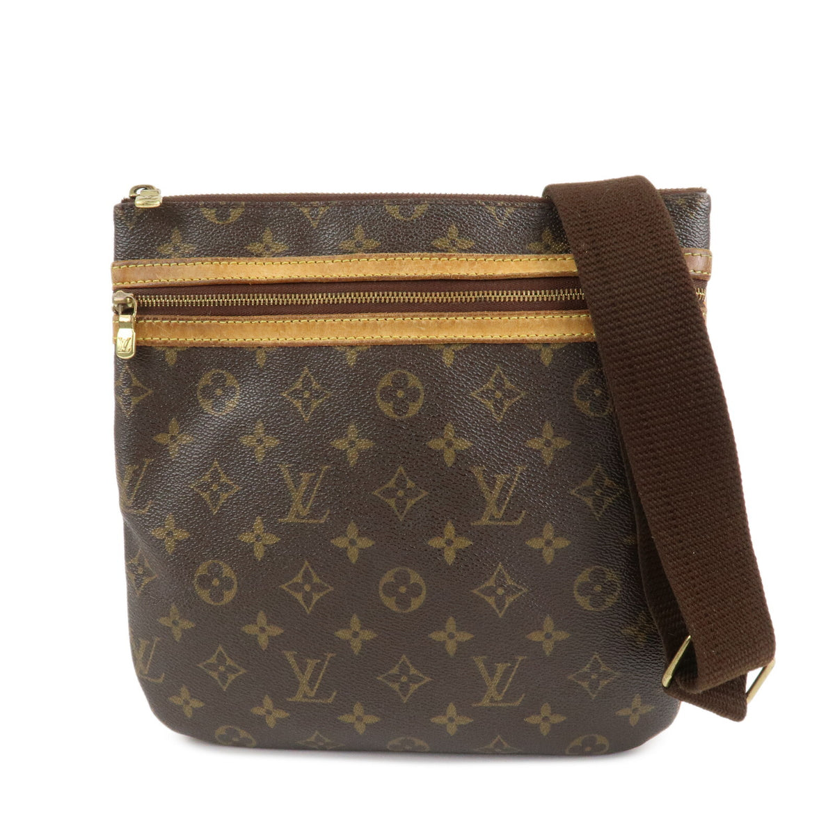 LOUIS VUITTON Pochette Bosphore Monogram Crossbody Shoulder Bag Preowned Auth0