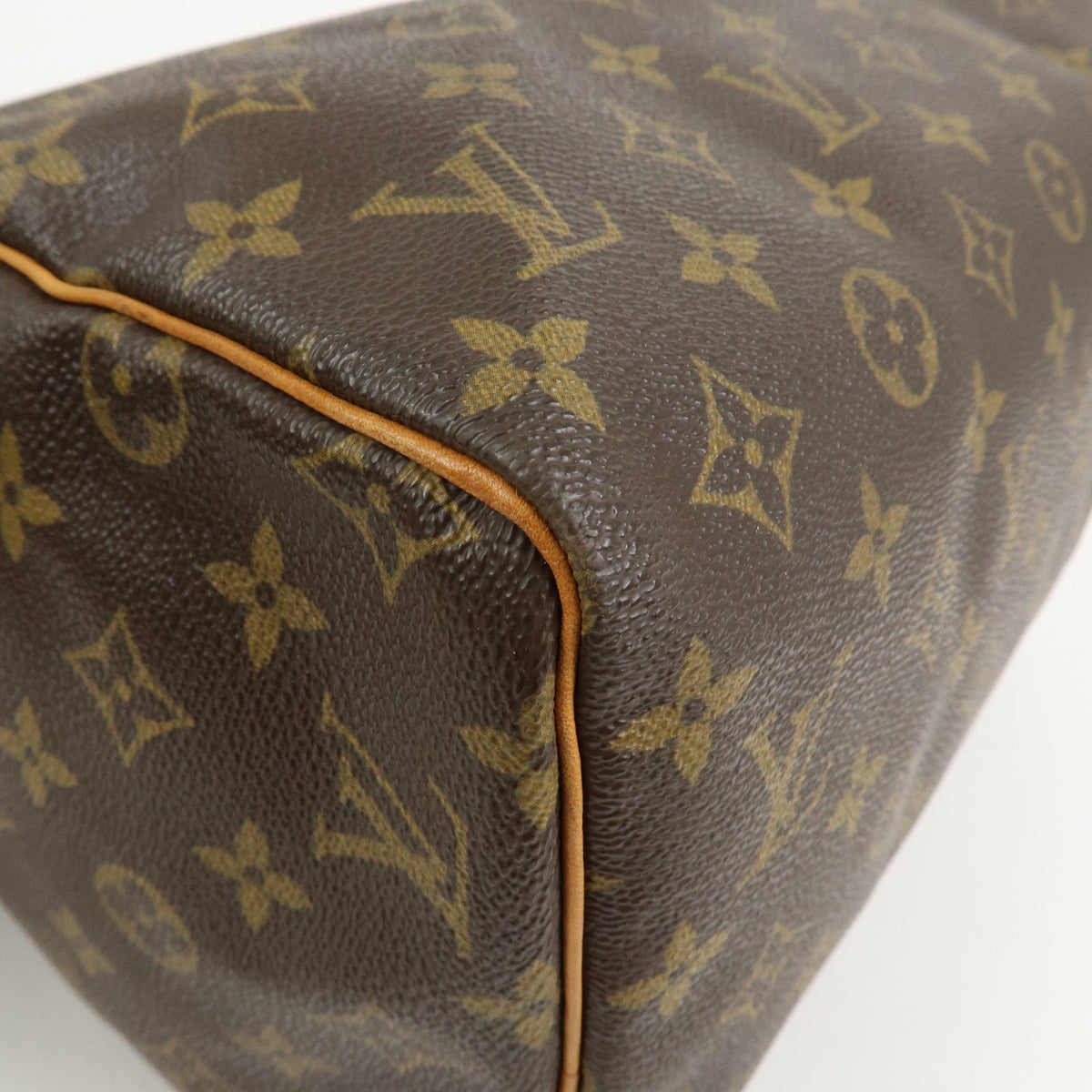 Louis Vuitton Monogram Speedy 30 Boston Bag Hand Bag Brown M41526 Auth Used F/S10