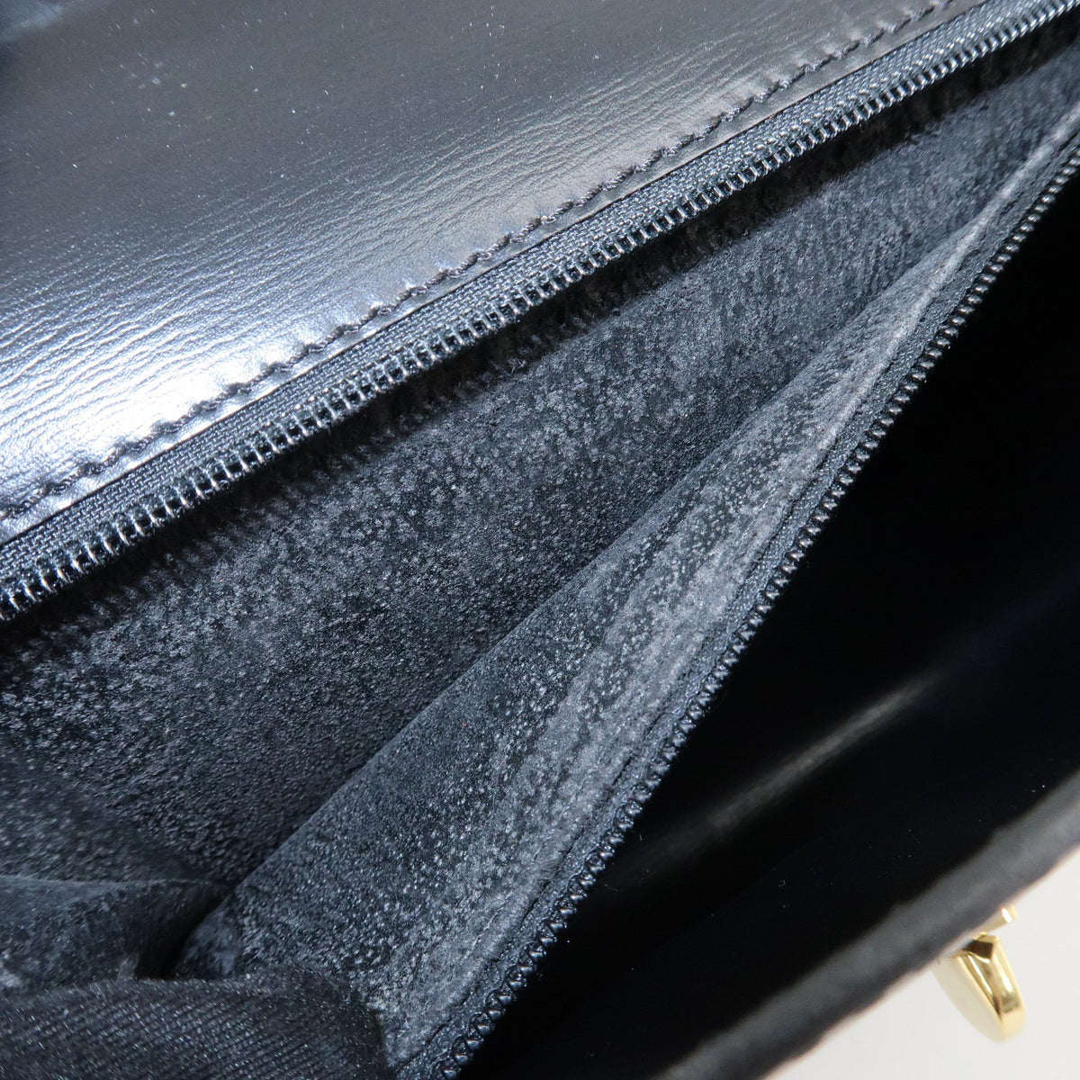 LOUIS VUITTON Arche Epi Leather Noir Black Small Convertible Bag Preowned Auth21