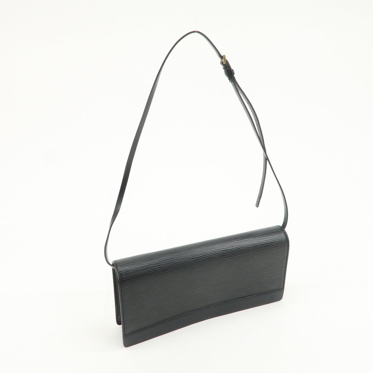 LOUIS VUITTON Honfleur Epi Leather Noir Black Womens Shoulder Bag Preowned Auth3