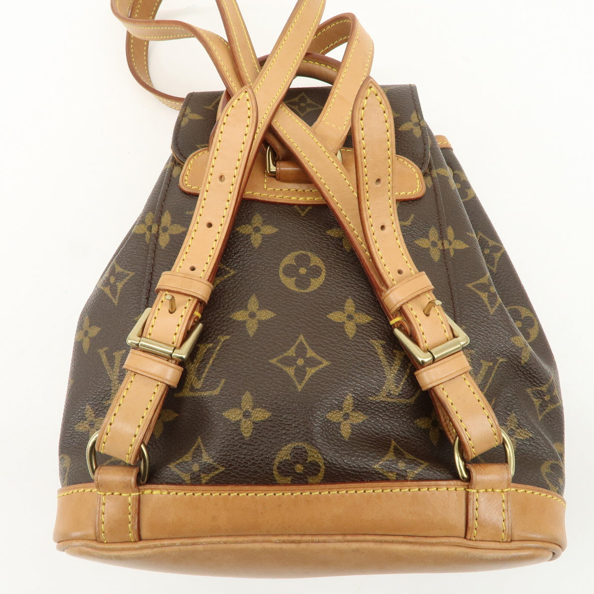 LOUIS VUITTON Mini Montsouris Backpack Monogram Canvas M51137 Preowned Auth6