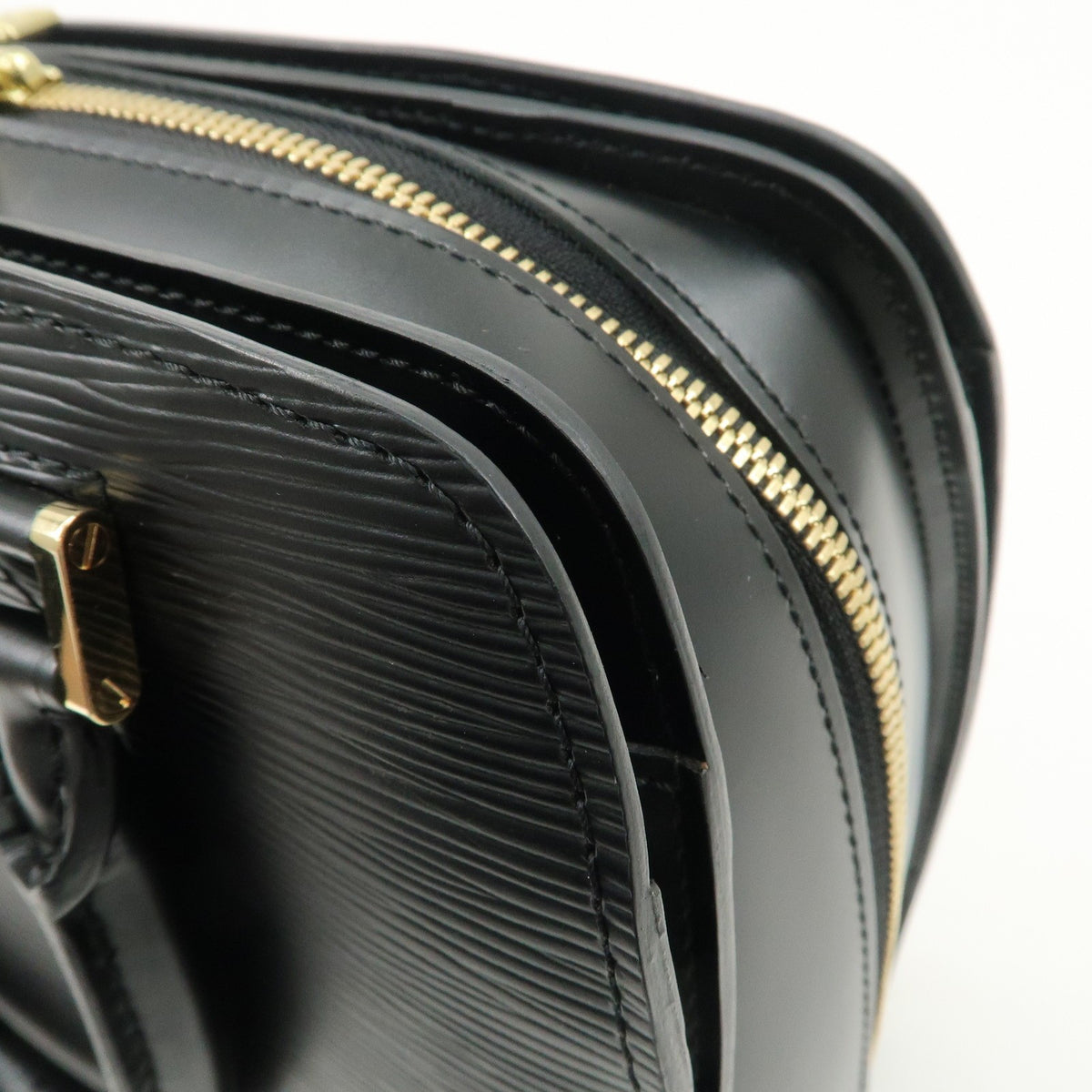 Louis Vuitton Epi Leather Pont Neuf Hand Bag Black Noir M52052 Auth Used F/S16
