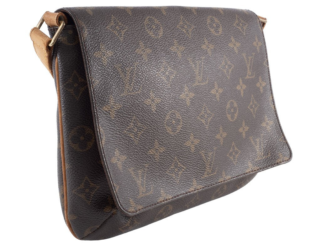 LOUIS VUITTON Musette Tango Monogram Women Crossbody Shoulder Bag Preowned Auth1