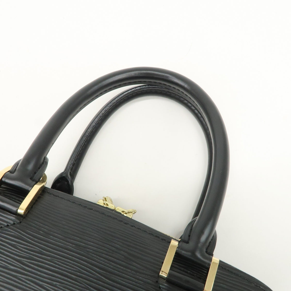 Louis Vuitton Epi Leather Pont Neuf Hand Bag Black Noir M52052 Auth Used F/S5
