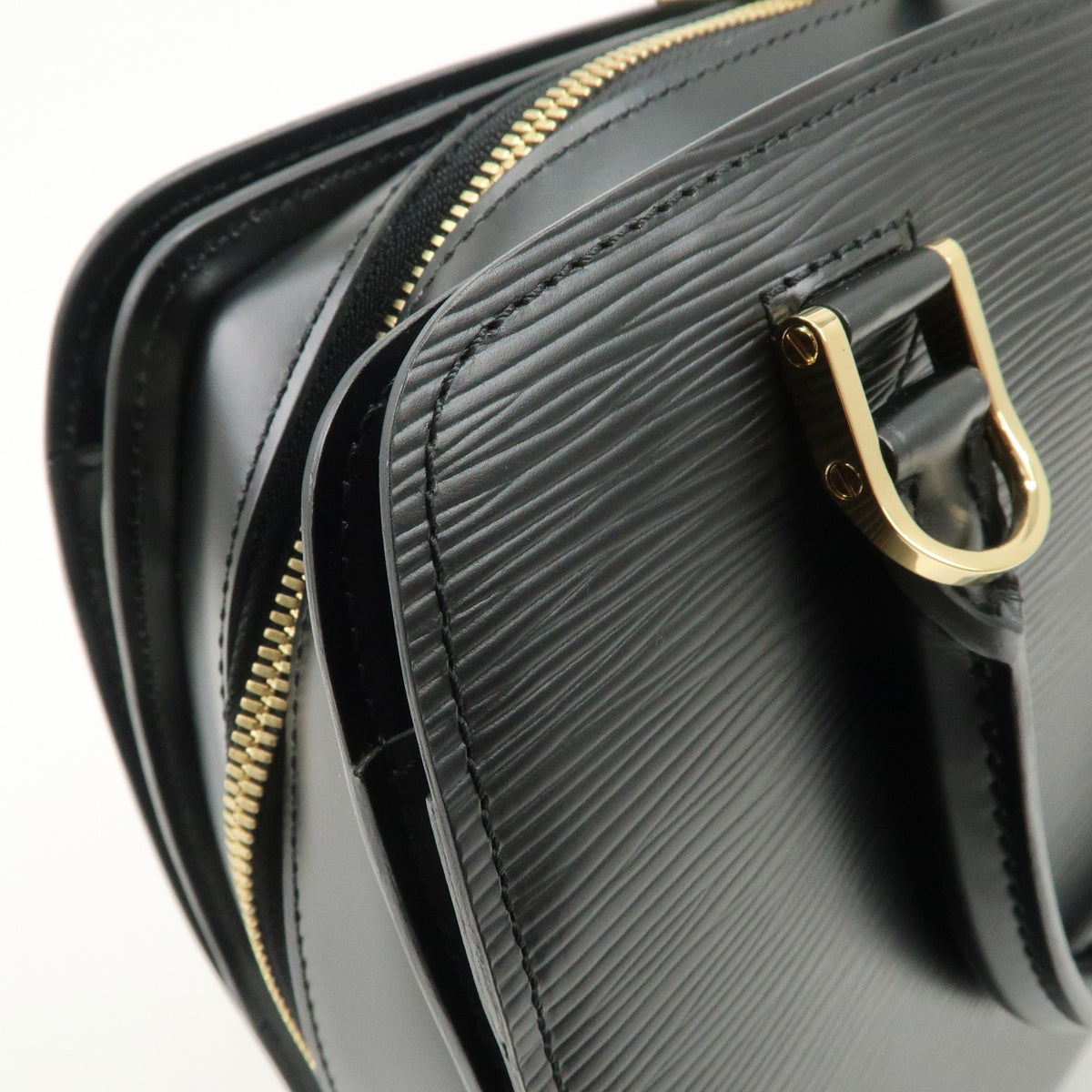 Louis Vuitton Epi Leather Pont Neuf Hand Bag Black Noir M52052 Auth Used F/S15