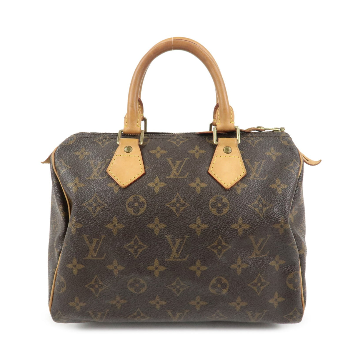 Louis Vuitton Monogram Speedy 25 Boston Bag Hand Bag Brown M41528 Preowned Auth0