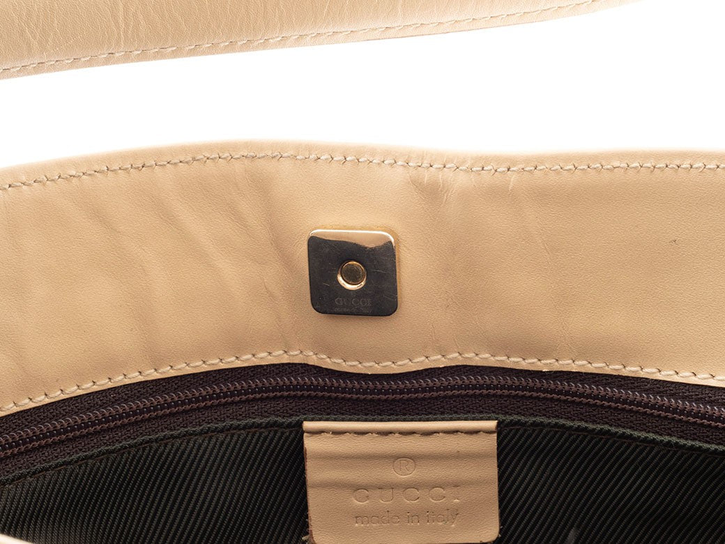 Gucci Bag GG Canvas Shoulder Bag Women's oneshoulder bag Beige Used Reuse15